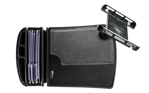 AutoExec Efficiency GripMaster Car Desk w Tablet Mount in Black