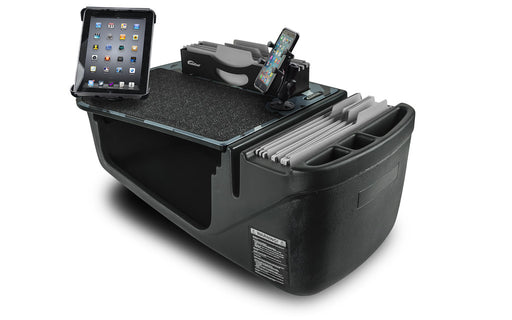 AutoExec Efficiency FileMaster Car Desk w Power Inverter Phone Mount Tablet Mount in Urban Camouflage