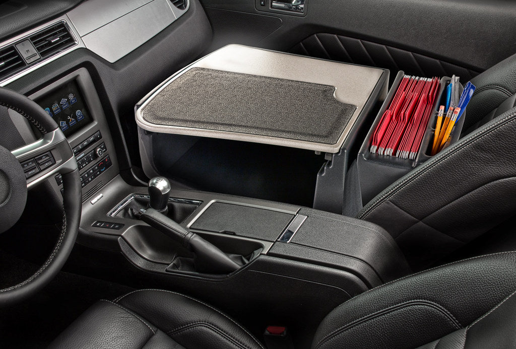 AutoExec Efficiency GripMaster Car Desk in Grey