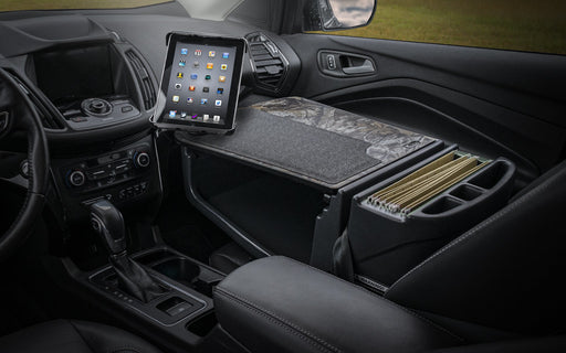 AutoExec Efficiency GripMaster Car Desk w Tablet Mount in RealTree Edge Camouflage