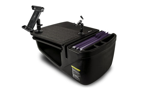AutoExec GripMaster Car Desk w Phone Mount Tablet Mount in Black