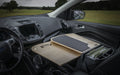 AutoExec GripMaster Car Desk w Power Inverter in Birch