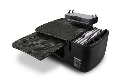 AutoExec GripMaster Car Desk w Printer Stand in Green Camouflage