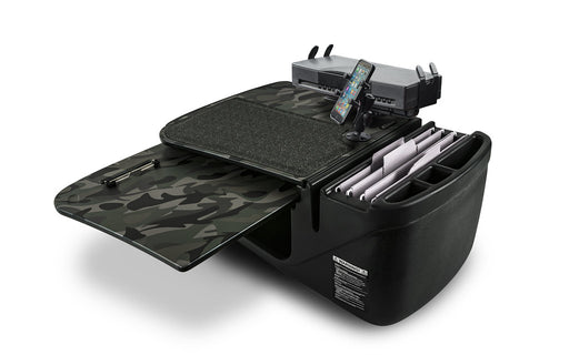 AutoExec GripMaster Car Desk w Power Inverter Phone Mount Printer Stand in Green Camouflage