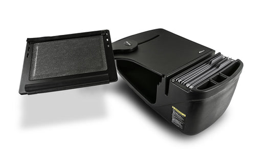 AutoExec Reach Desk Front Seat Car Desk w Power Inverter in Black