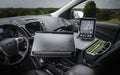 AutoExec Reach Desk Front Seat Car Desk w Tablet Mount in Black