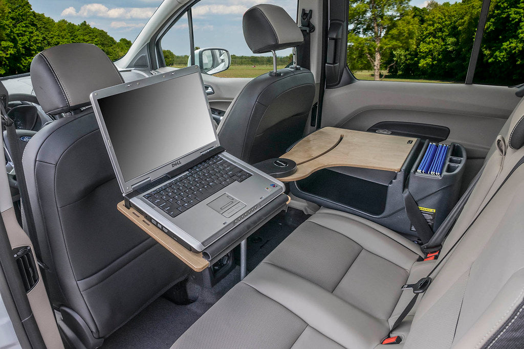 AutoExec Reach Desk Back Seat Car Desk in Birch