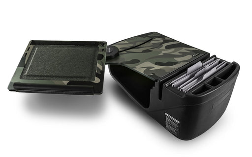 AutoExec Reach Desk Front Seat Car Desk w Power Inverter in Green Camouflage