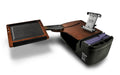 AutoExec Reach Desk Back Seat Car Desk w Tablet Mount in Mahogany