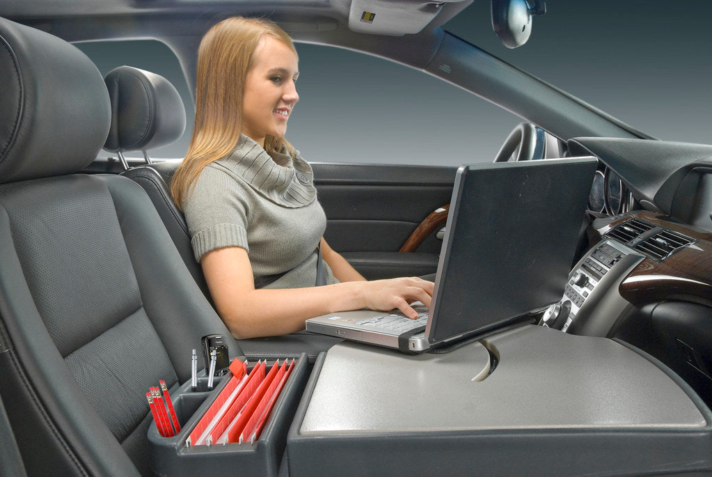 AutoExec RoadMaster Car Desk in Grey