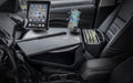 AutoExec RoadMaster Car Desk w Power Inverter Phone Mount Tablet Mount in Grey