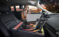 AutoExec RoadMaster Car Desk w Power Inverter Phone Mount Tablet Mount in Hot Rod Orange Flames