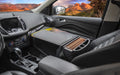 AutoExec Efficiency GripMaster Car Desk in Hot Rod Orange Flames