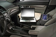 AutoExec GripMaster Car Desk w Power Inverter in Grey